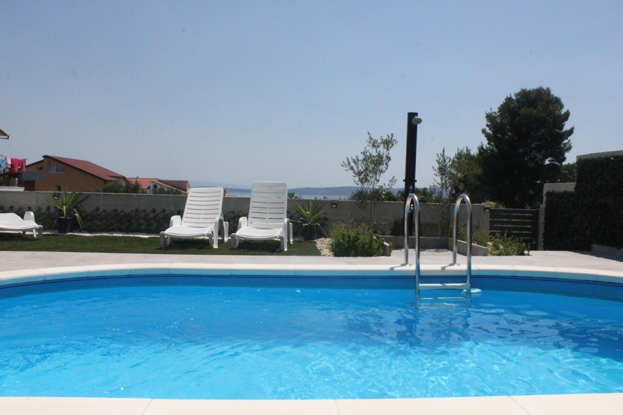 Villa Marta 3 Bedrooms, 2 Baths And Pool Каштель-Штафилич Экстерьер фото