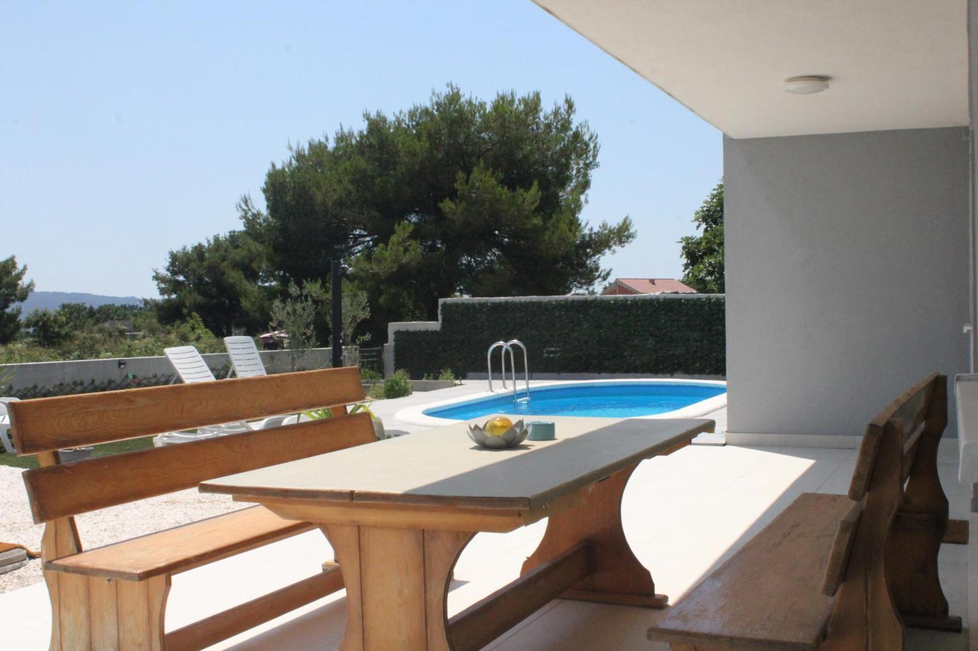 Villa Marta 3 Bedrooms, 2 Baths And Pool Каштель-Штафилич Экстерьер фото